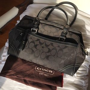 Authentic black colored Coach purse